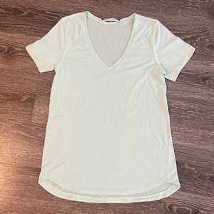 Lululemon Track Tee in Heathered Teal